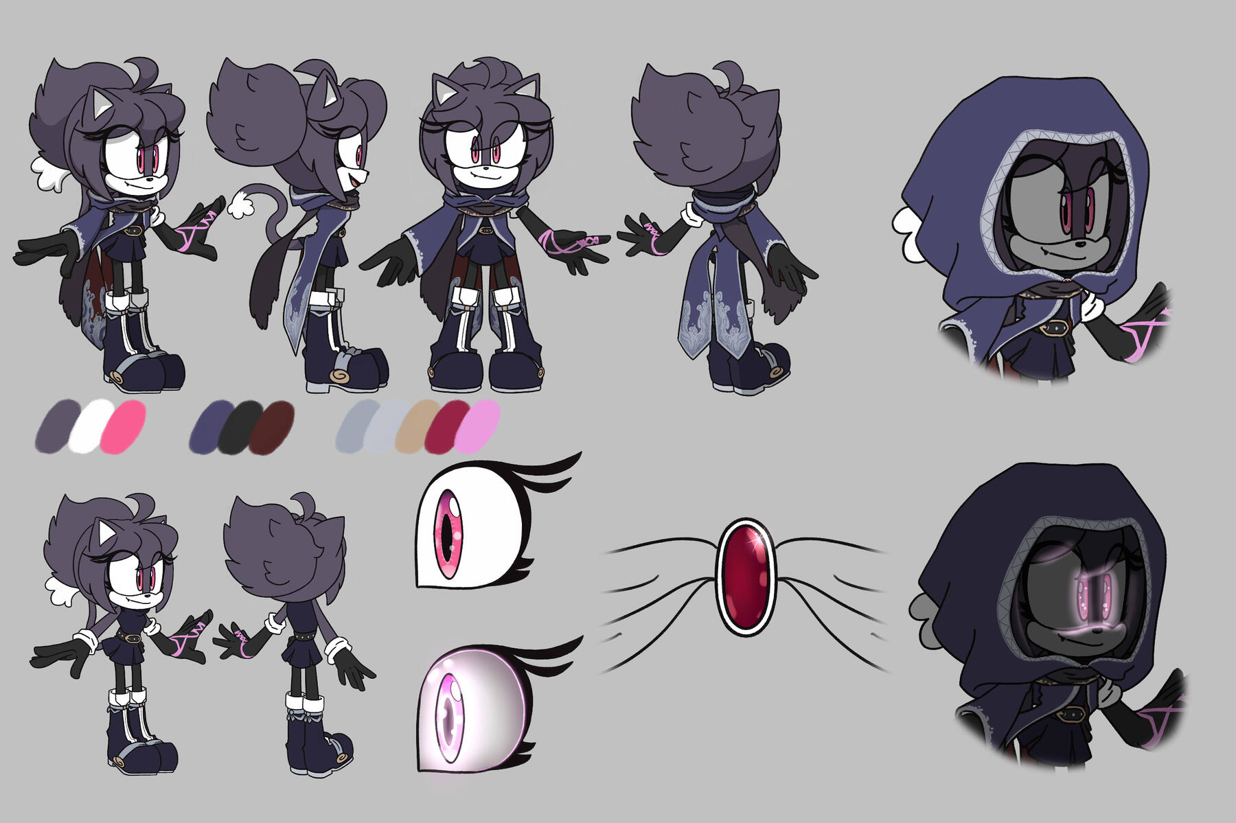 ឵឵Her usual outfit, the one you'll see her wearing most often, dubbed "Renegade".