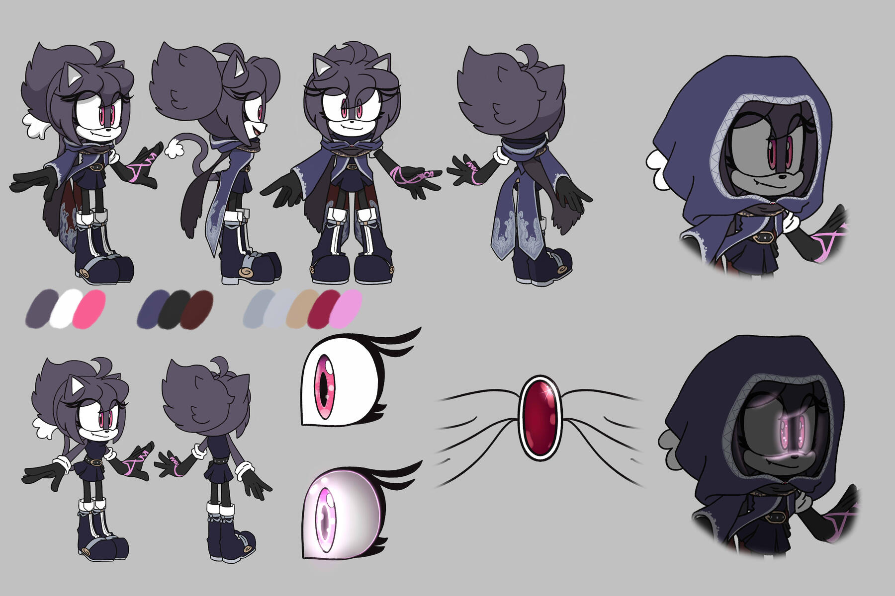 ឵឵Her usual outfit, the one you'll see her wearing most often, dubbed "Renegade".