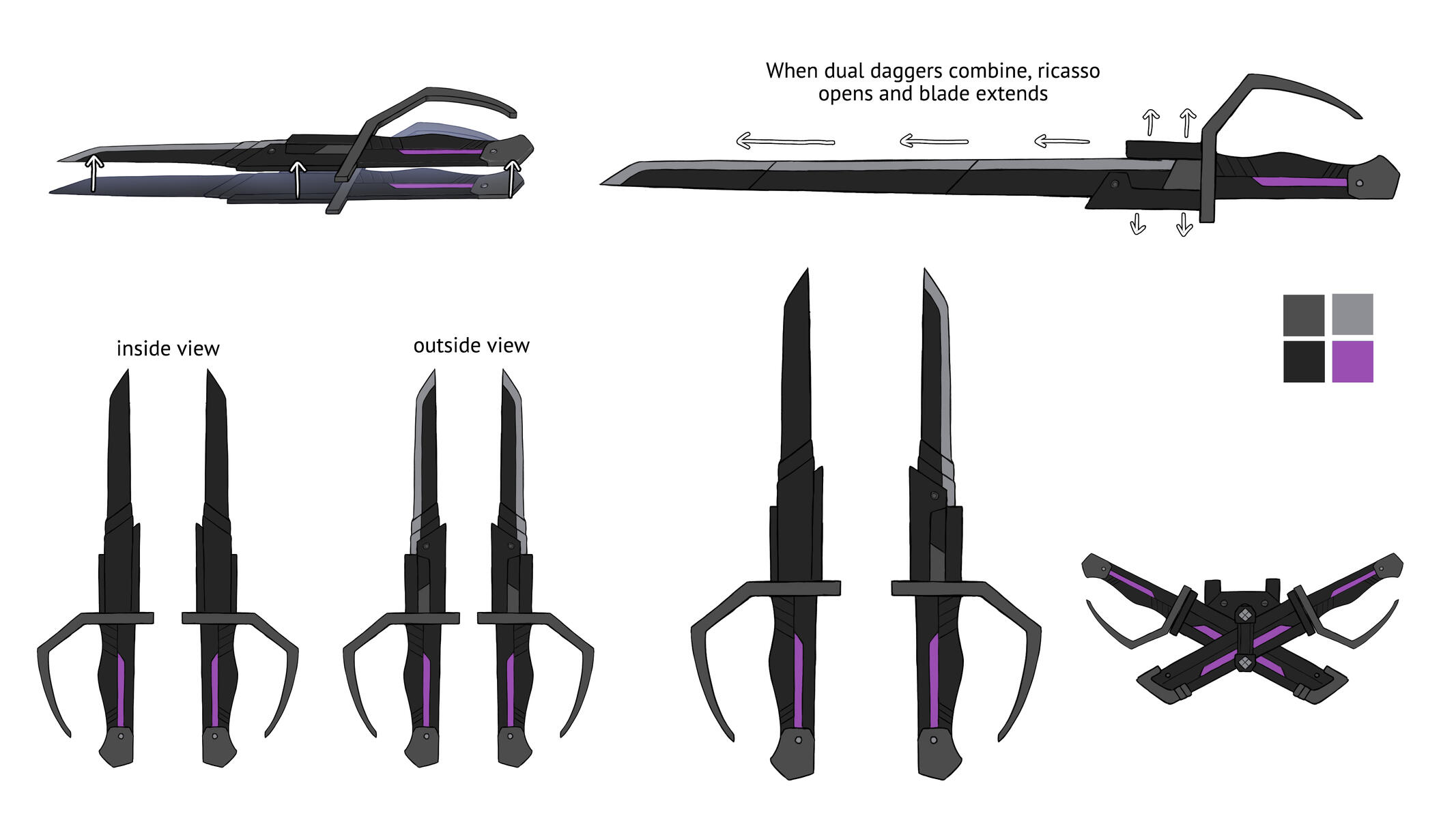 Weapon reference.