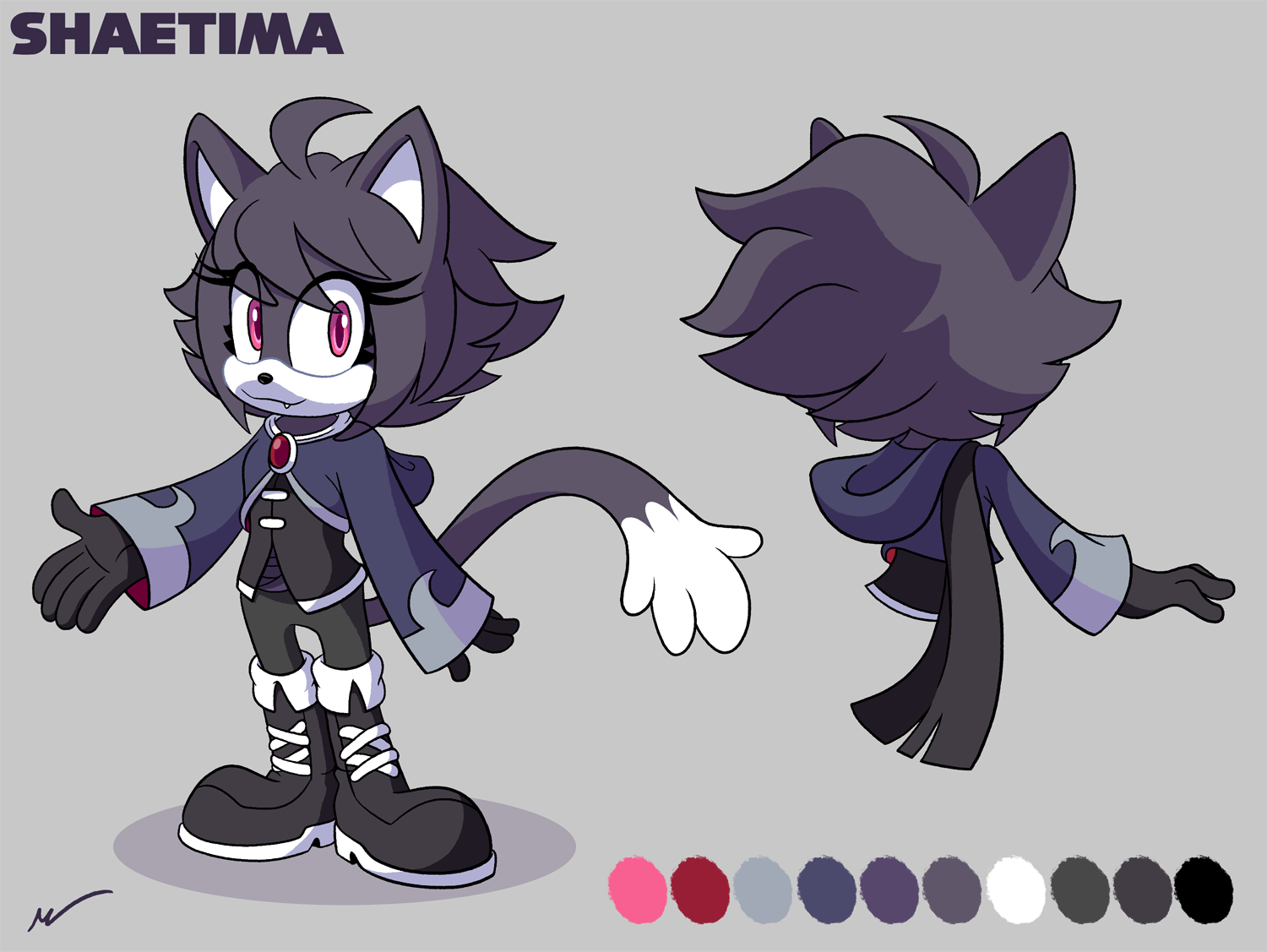 The second outfit she wore, used mainly for exploring while she was out and about.